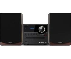 Muzikinis centras Sharp | Hi-Fi Micro System | XL-B517D(BR) | Brown | USB port | AUX in | Bluetooth | CD grotuvas | FM radio | Belaidė jungtis