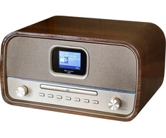 Muzikinis centras Soundmaster DAB970BR1 domowe urządzenie audio System mini domowego audio 30 W Złoto, Drewno