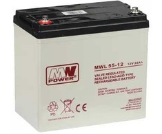 akumuliatorius 12V/55AH-MWL MW POWER
