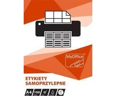 MyOffice A4 ETIKETĖS MOFFICE 105 X 37 MM (100)