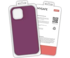 Dėklas MYSAFE SILICONE CASE IPHONE 13 PRO MAX VIOLET BOX