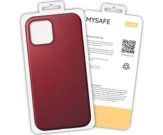 Dėklas MYSAFE CASE SKIN IPHONE 12 PRO MAX CLARET BOX