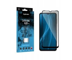 MyScreen DIAMOND GLASS kraštas, visiškai klijuojamas juodas TCL 10 SE