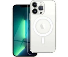 MyScreen Originalus „iPhone 15 PRO MAX“ dėklas, skaidrus „Mag“ dangtelis (STR), suderinamas su „MagSafe“ permatomu dangteliu.