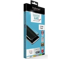 MyScreen MS Diamond Glass Edge 3D One Plus 8 Pro juodos spalvos krašteliu , Apsauginis stiklas telefonui