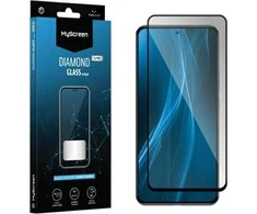 Apsauginis stiklas telefonui Oppo A79 5G MyScreen Diamond Glass Edge Full Glue Lite juodos spalvos krašteliu