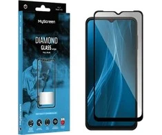 Apsauginis stiklas telefonui Honor X6A MyScreen Diamond Glass Edge Full Glue juodos spalvos krašteliu