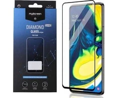 MyScreen Protector Samsung Galaxy A71 5G - Grūdintas stiklas šiek tiek užapvalintam ekranui DIAMOND GLASS LITE edge FULL GLUE
