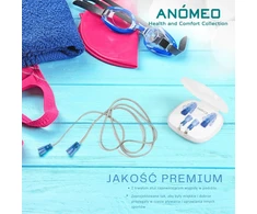 Ausų kištukai ANOMEO - plaukimas