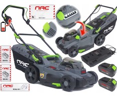 NAC KOSIARKA AKUMULATOROWA SZER 37cm 2x20V 2x4Ah
