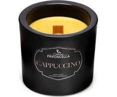 Nacomi Sojų skonio kapučino žvakė, juoda, 170 g