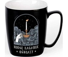Nadwyraz.com puodelis Aš nešu švietimo lempą