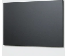 NAGA Magnetisk kridttavle i stål 40 x 60 cm. Sort
