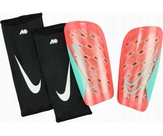 Nike Mercurial Lite futbolo blauzdinės - Raudonos