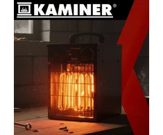 Elektrinis šildytuvas Kaminer 3000W, IPX4