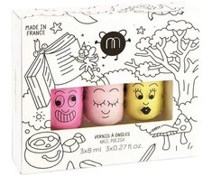 Nailmatic Vaikiškas „Magic Forest D“ nagų lakų rinkinys 3x8ml