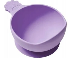 Nana's Manners PURPLE Silikoninis dubuo su siurbtuku