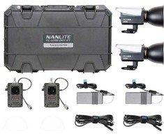 Rinkinys studijinis Nanlite FC-120B 2KIT-PT Dvispalvis Apšvietimo rinkinys