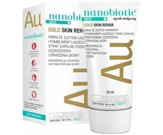 Tech Nanobiotic Med Gold odos atstatomasis kremas su aukso aksonitu 50ml