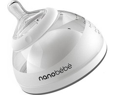 Nanobebe Maitinimo/maisto laikymo buteliukas 150 ml pilkas - folijos maišelis