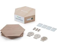 Sieninis šviestuvas Nanoleaf | Elementų medžio išvaizdos šešiakampių išplėtimo paketas (3 panelės) | Šaunus Baltas + Šiltas Baltas