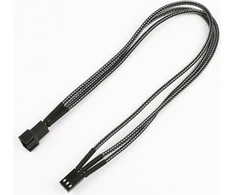 Nanoxia 3 kontaktų Molex - 0,3 m - 0,3 m - Molex (3 kontaktų) - Molex (3 kontaktų) - Vyriškas / moteriškas - Tiesus - Tiesus