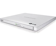 LG H.L duomenų saugykla | Itin plonas nešiojamasis DVD rašiklis | GP60NW60 | Sąsaja USB 2.0 | DVD±R/RW | CD skaitymo greitis 24 x | CD įrašymo greitis 24 x | Baltas | Stalinis kompiuteris / Nešiojamasis kompiuteris