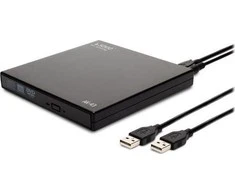 Išorinis DVD Rinkiklis - Savio AK-43 USB 2.0 Juodas