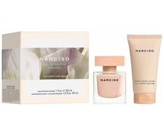 Set Narciso Rodriguez: Narciso Poudree Eau De Parfum For Women, 30 ml + Narciso Poudree Hydrating Losjonas kūnui, 50 ml