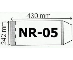 Narnia RB5 dangtis reguliuojamas Nr. 5 (50vnt) (131643)