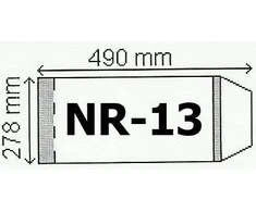 Narnia A4 reguliuojamas kelioninis dangtelis Nr.13 (50 vnt) (131649)