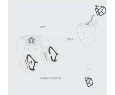 Naroo NAROO MASK T-BONE 5 + pilka, standinanti - T- BONE5 + S