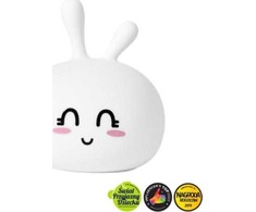 Nasciane Królik Słodziak Lampka Silikonowa Balta Rabbit&amp;Friends