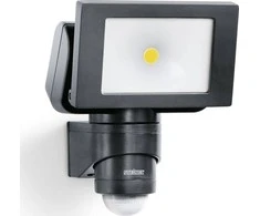 Steinel LED prožektorius 20W 4000K 1760lm IP44 su judesiu ir duskas jutiklis juoda LS 150 LED ST052546