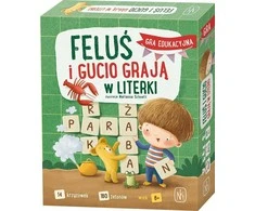 Nasza Ksiegarnia Švikiai Feliksas ir Gustas žaidžia raidėmis
