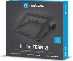 NATEC NPL-2271 laptop stand Juodas 43.9 cm (17.3")