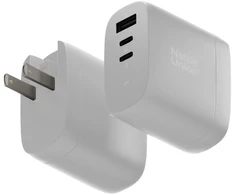 Įkroviklis Native Union 67 W USB-C PD 3 prievadų greitasis GaN sieninis įkroviklis, baltas