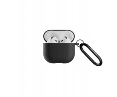 Native Union Active dėklas silikonowe etui ochronne na AirPods 4 juodas