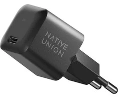 Native Union Greitas GaN įkroviklis PD 30W, juodas