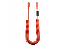 Native Union USB-C – USB-C laidas, 2,4 m, 60 W (signalizuojantis raudonas)