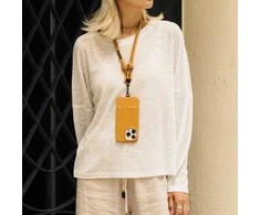 Native Union Exclusive Dirželis Native Union City Sling, abrikosų skonio