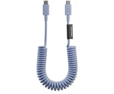 Native Union Pop Cable – USB-C – USB-C laidas, 1,2 m 60W mėlynas (POP-C-AZR)