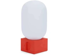 Native Union Pop Light – powerbank 5000 mAh, kabelis Pop 1,2 m (alarm red)