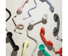Ausinės „Native Union Pop Phone“ – USB-C telefono ragelis su skambučių atsiliepimo ir baigimo funkcija (pušis)