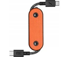 Native Union Pocket Cable - kabelis USB-C - USB-C, 17 cm (oxyfire)