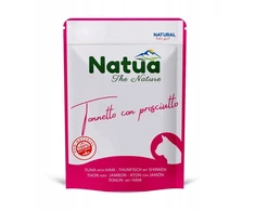 Natua Natural tuńczyk su szynką mokra karma katei 70g