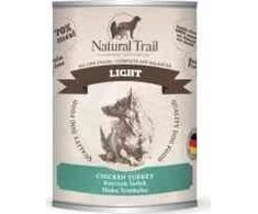 Natural Trail NATURAL TRAIL šunims pusz.800g LIGHT CHICKEN, kalakutiena /6