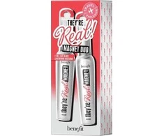 Benefit They're Real! Magnet Blakstienų tušas Duo Set blakstienų tušų rinkinys, atspalvis: 1 Supercharged Juodas, 2 x 9 g