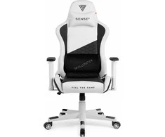 Žaidimų kėdė Sense7 Spellcaster Senshi Edition Gaming Chair, Balta