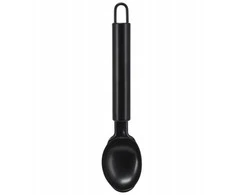 Eh Excellent Houseware Ijsschep Iš Nerūdijančio Plieno Juodas 19 cm - Ledų Šaukštas - Patiekalų Šaukštas
